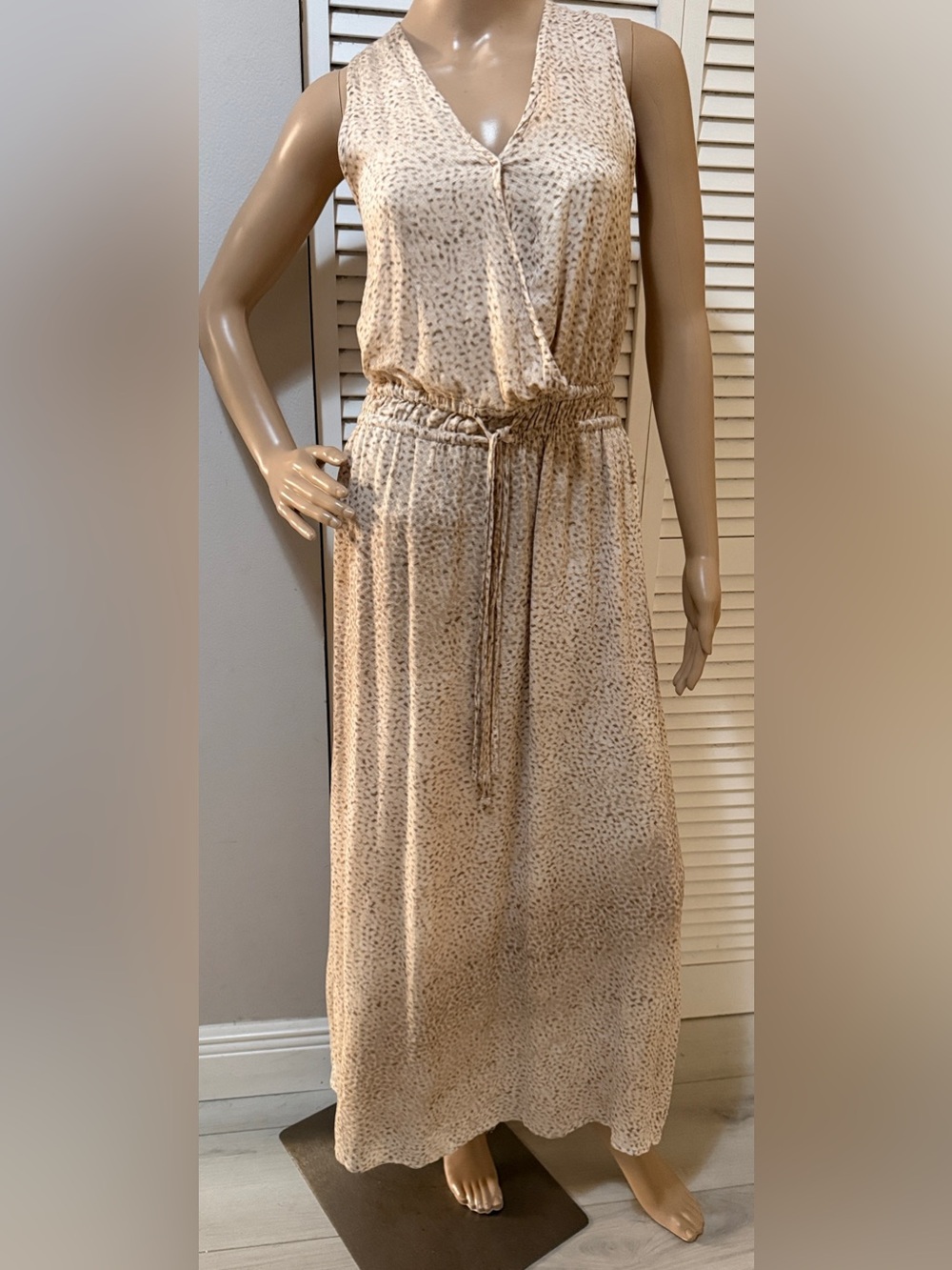 Bella Dahl [Color/Style] Lined Dress Top Size L NWT Soft Tencel